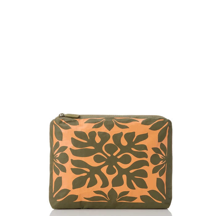 Kaulu Small Pouch Vineyard Papaya/Olive