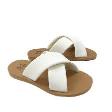 Ellie Cross Sandal Satin