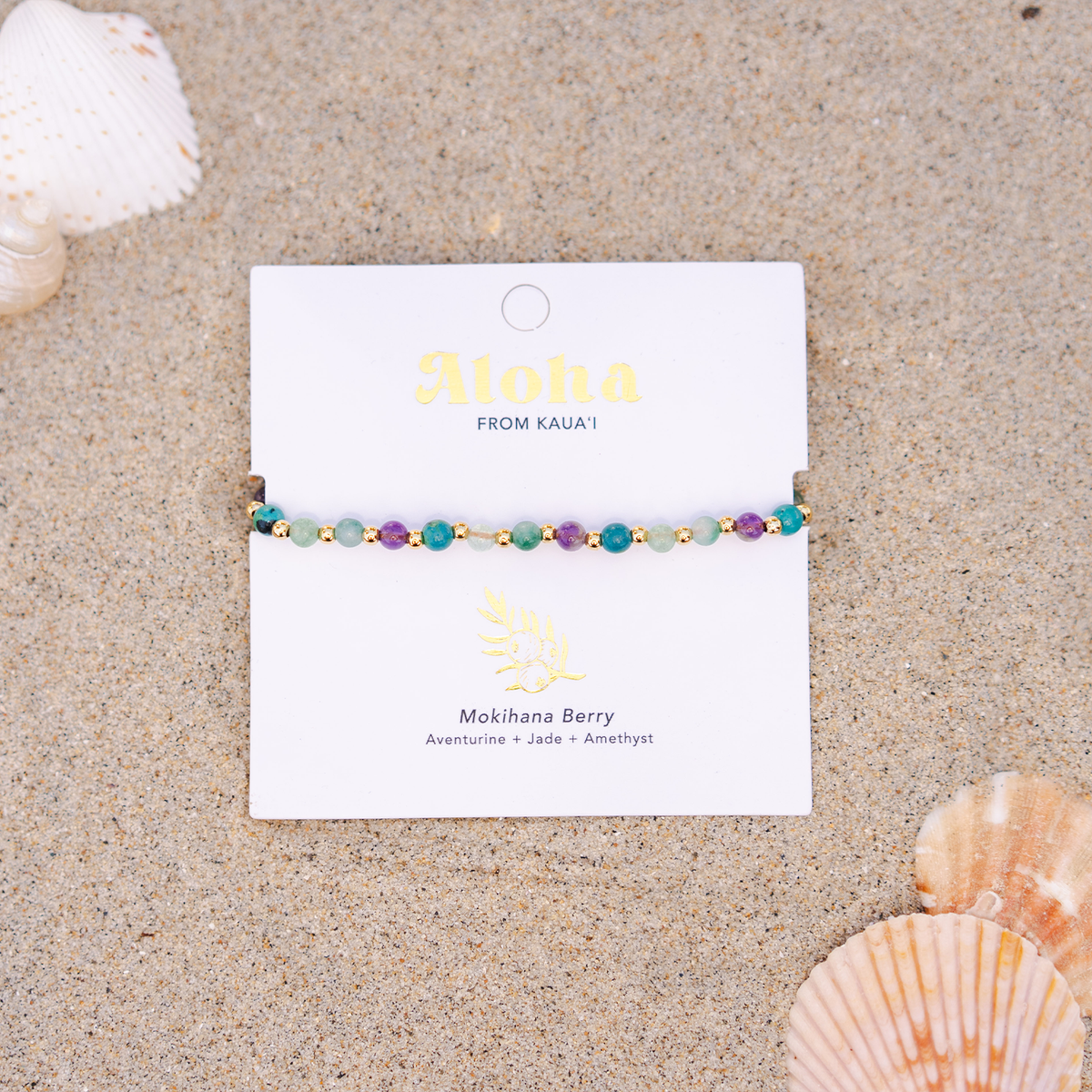 Kauai 4mm Hawaii Healing Bracelet