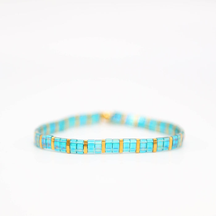 Seaside- Tila Bead Bracelets: 6.50 inches - M
