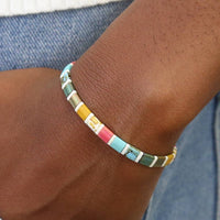 BEACH CRUISER - Tila Bead Bracelet | Single: 6.50 Inches - M