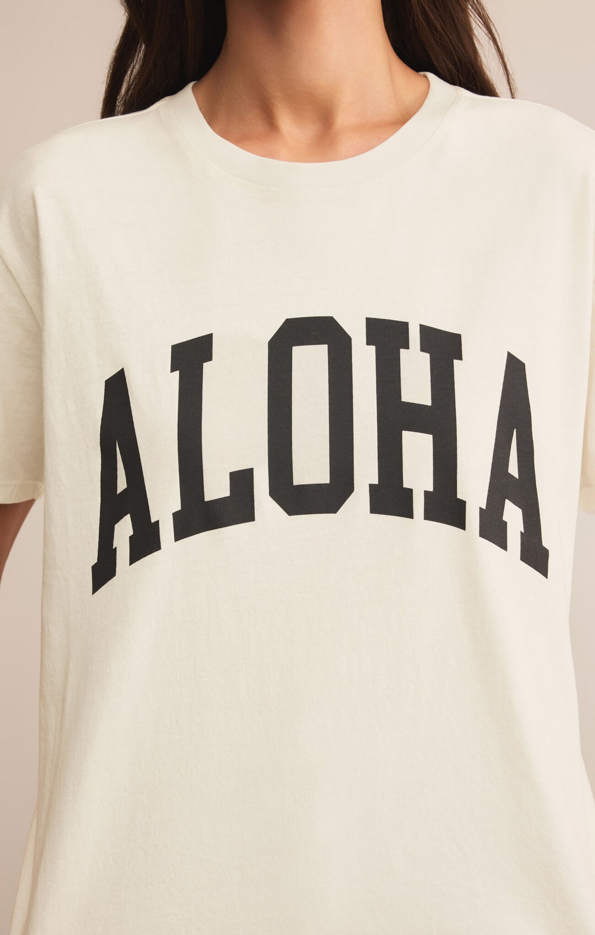 Boyfriend Aloha Tee Sea Salt
