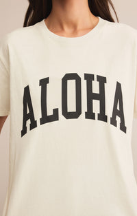Boyfriend Aloha Tee Sea Salt