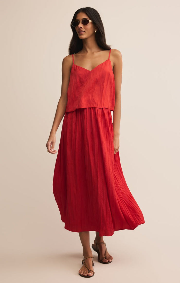 Fiore Tank Cabana Red