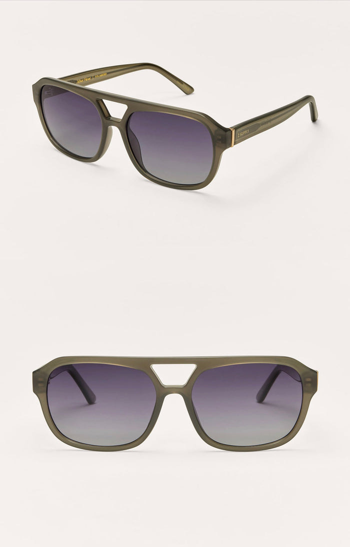 After Hour Sunglasses Olive