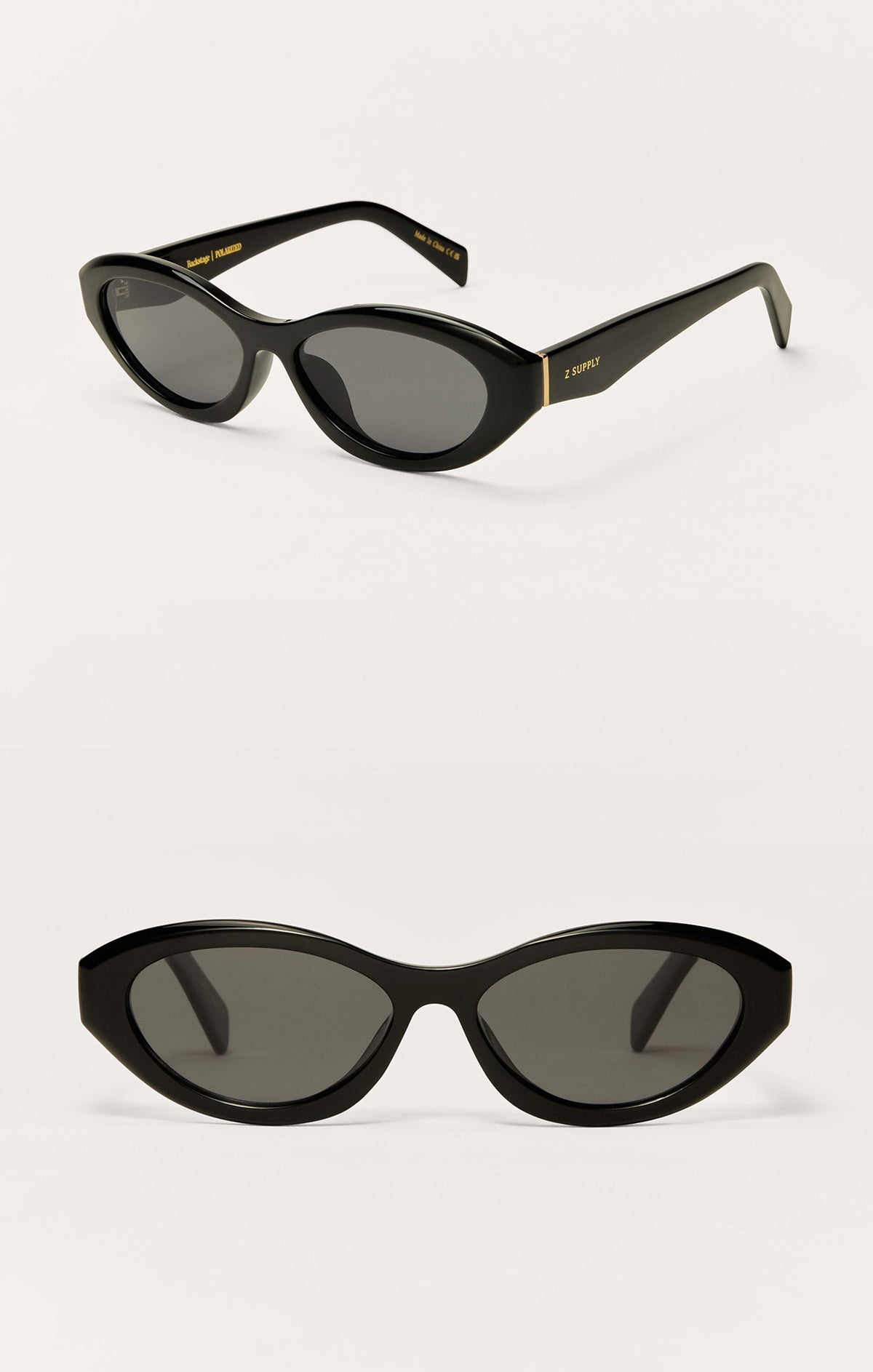 Backstage Sunglasses Black-Grey Gradient