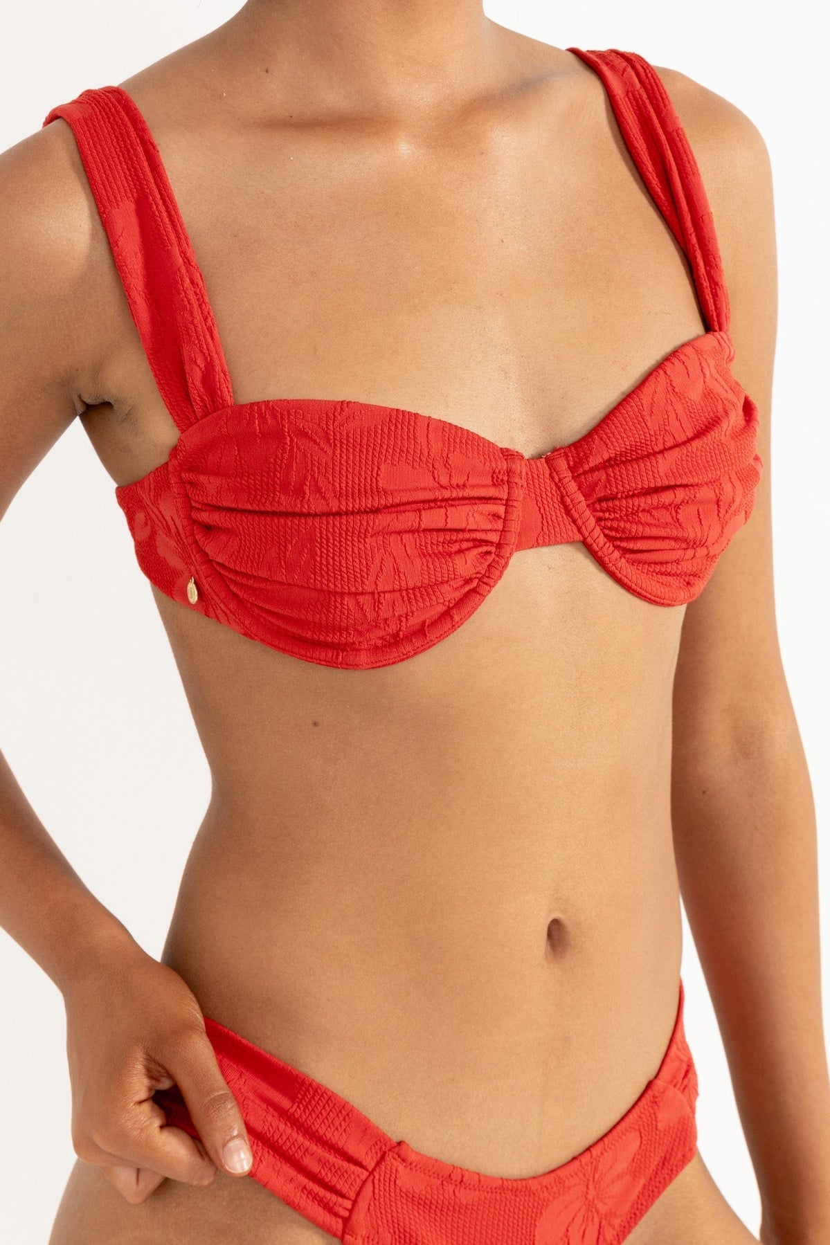Leilani Balconette Top Red
