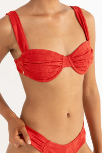 Leilani Balconette Top Red