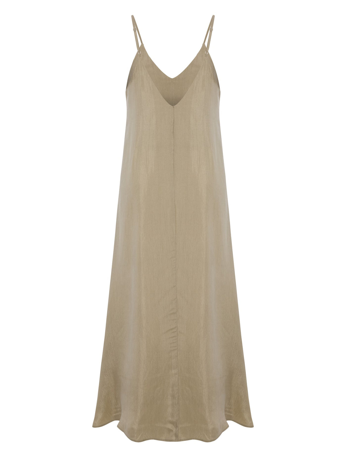 Lucid Flow Maxi Dress Khaki Green
