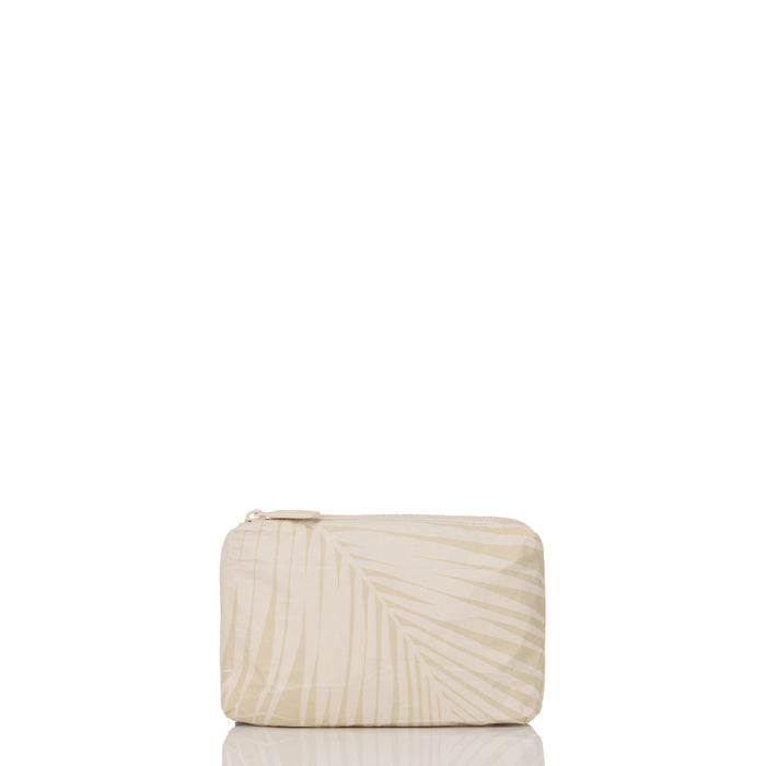 Areca Mini Pouch Latte on Sandstone
