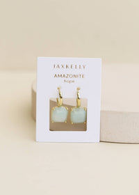 Gemstone Mini Drop - Amazonite