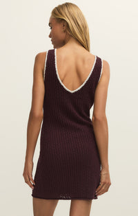 Sorolla Crochet Cover Up Chocolate Cherry