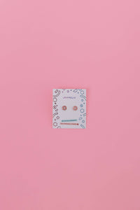 Donut Enamel Flat Back Kids Earrings