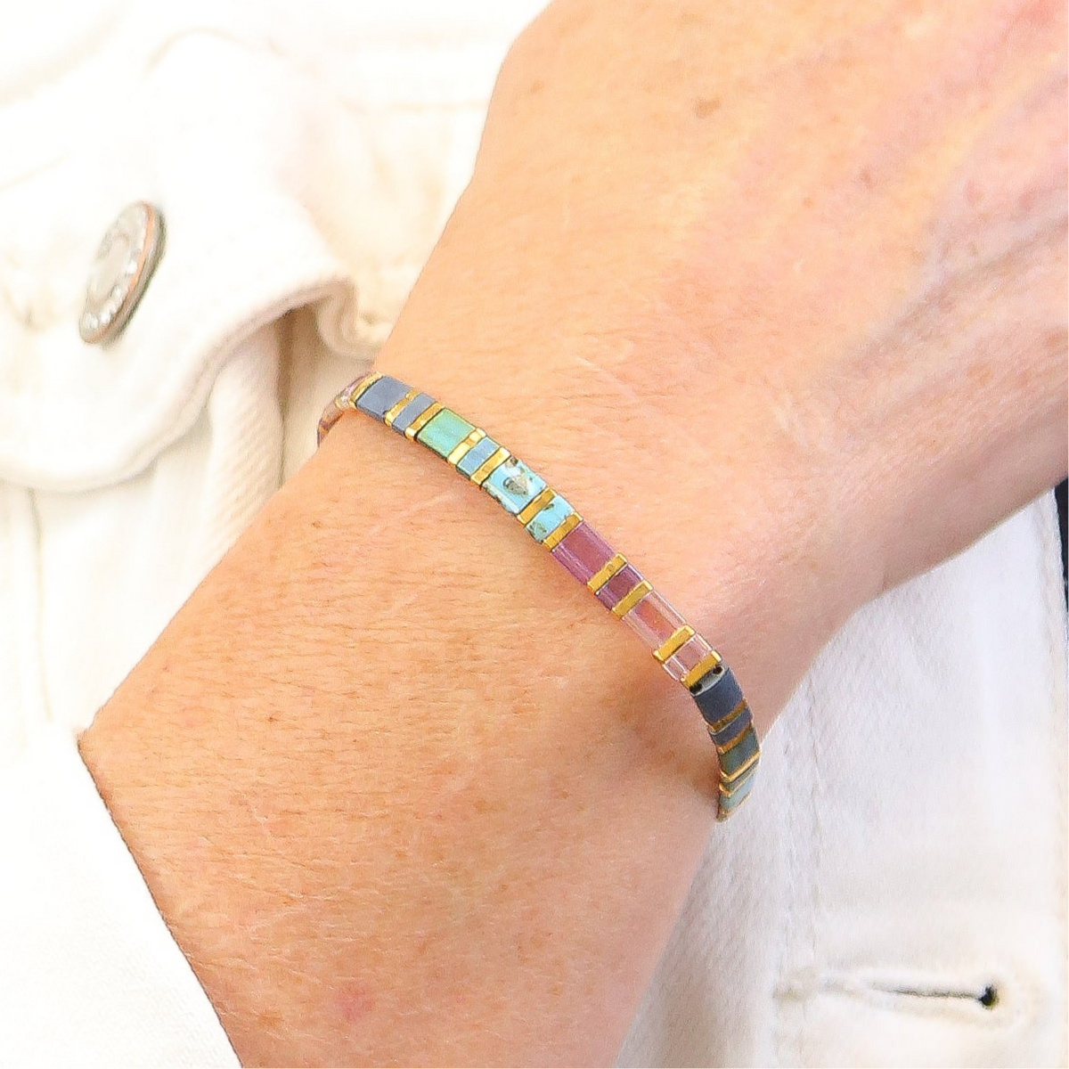 DREAMER - Tila Bead Bracelet | Single: 6.50 Inches - M