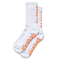 Hana Hou Crew Socks Nectarine