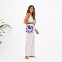 Purau Crossbody Lilac on Navy
