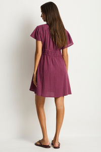 Sunset Short Daydress Claret