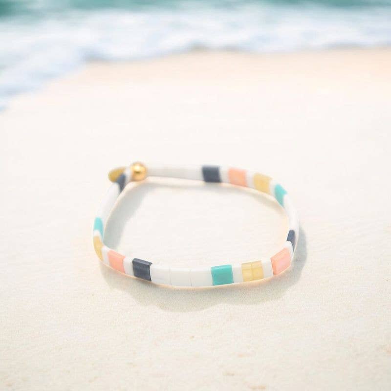 CABANA - Tila Bead Bracelet | Single: 6.25 Inches - S