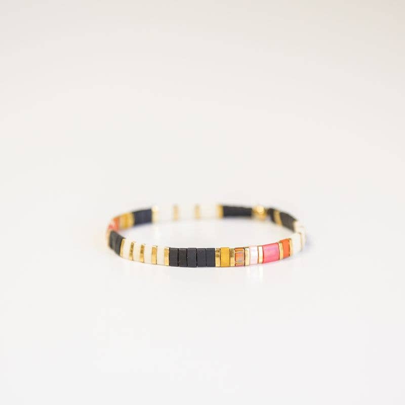 CITY LIGHTS - Tila Bead Bracelet | Single: 6.25 Inches - S