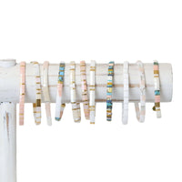 SALT AND ROSE - Tila Bead Bracelets: 6.25 inches - S / Vacation