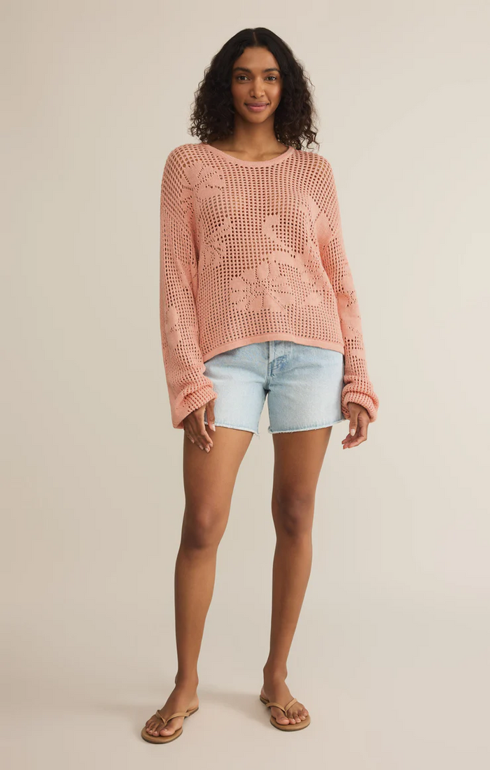 Yael Sweater Guava Fresca