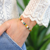 SUNDOWN - Tila Bead Bracelet | Single: 6.25 Inches - S