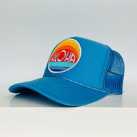 ALOHA Hat Royal Blue