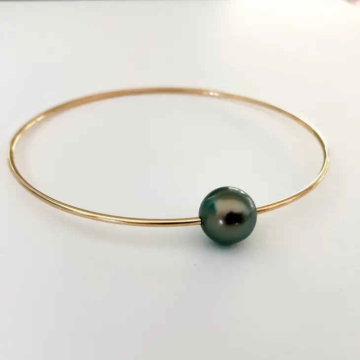 Tahitian Pearl Bangle 7.5"