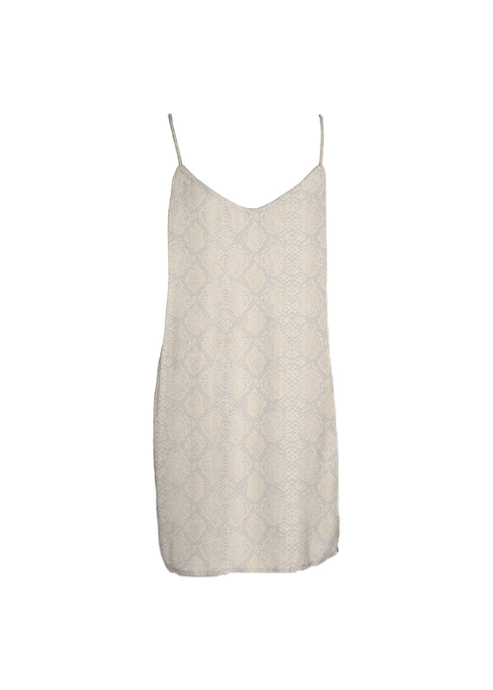 Aria Dress Pearl Python