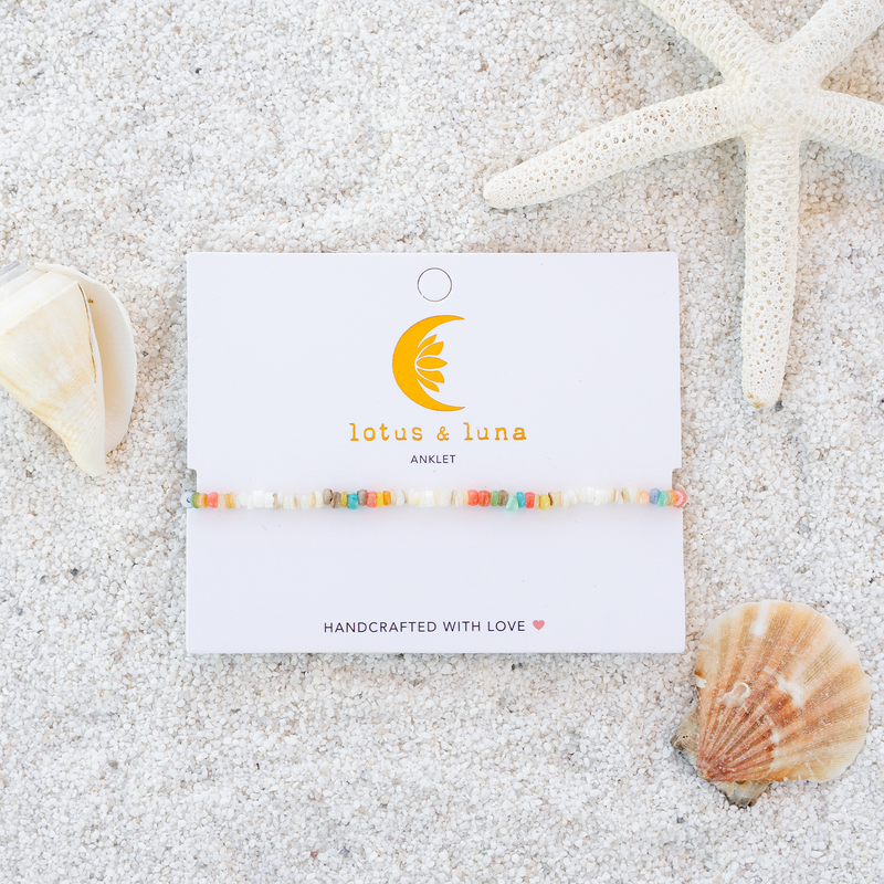Laguna Mini Puka Anklet