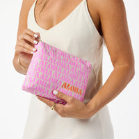 Aloha Nui Small Pouch Fruit Punch/Sandstone