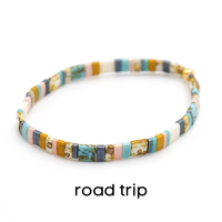 BOHO SUNRISE - Tila Bead Bracelets: 6.25 inches - S / Going Coastal