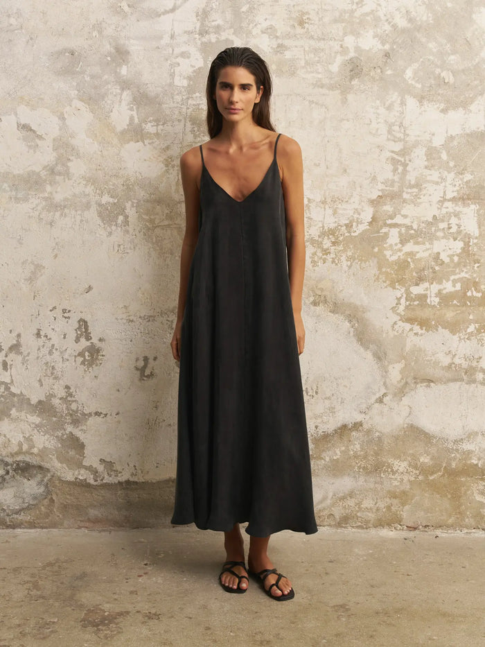 Lucid Flow Maxi Dress Black