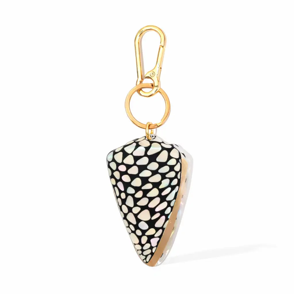 Marble Cone Keychain