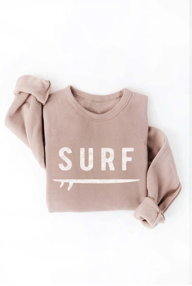 Surf Sweatshirt Tan
