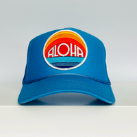 ALOHA Hat Royal Blue