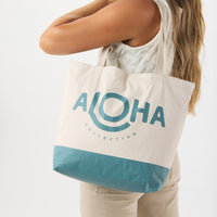 Palaka Reversible Tote Atlantic