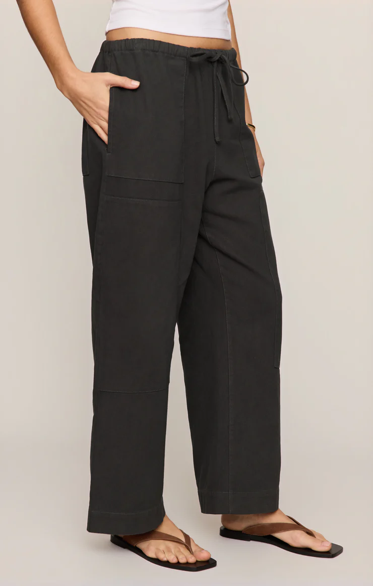 Kit Twill Carpenter Pant Ash Black