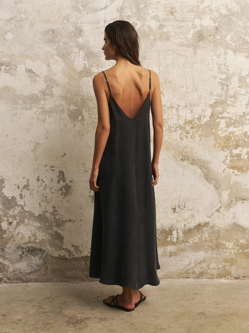 Lucid Flow Maxi Dress Black