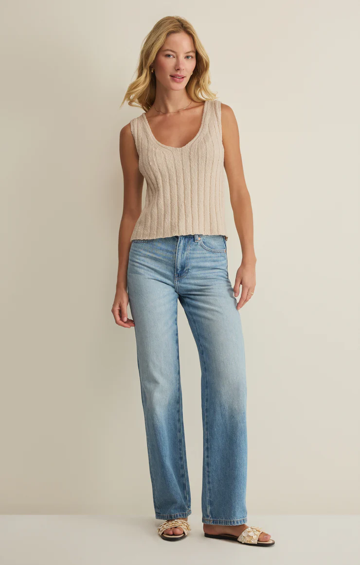 Acadia Sweater Tank Island Coconut