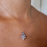 Hebrew Cone Necklace