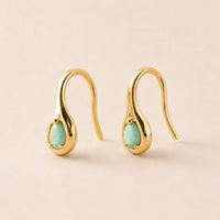 Mini Pear Drop - Amazonite