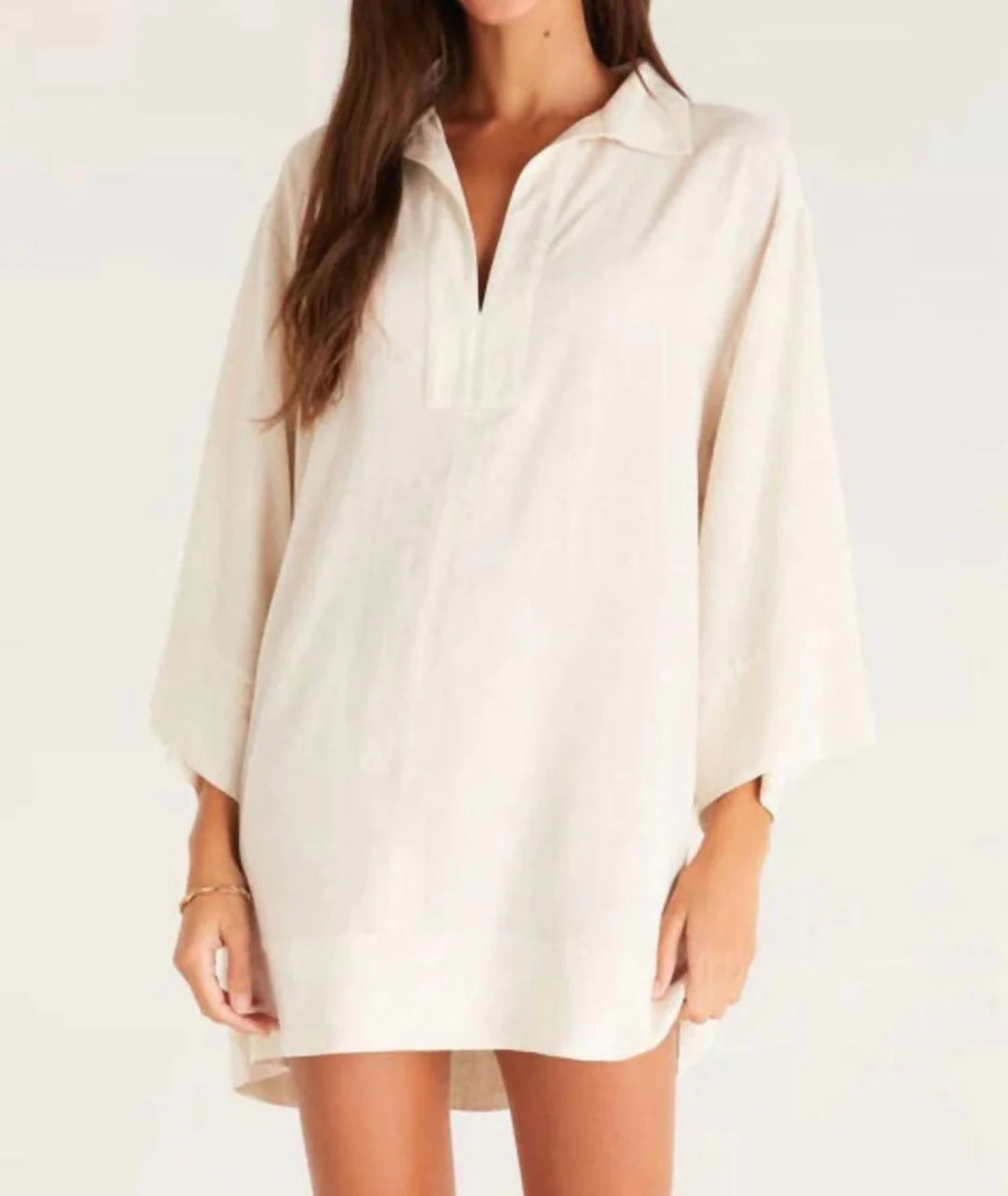Mallory Dress Flax