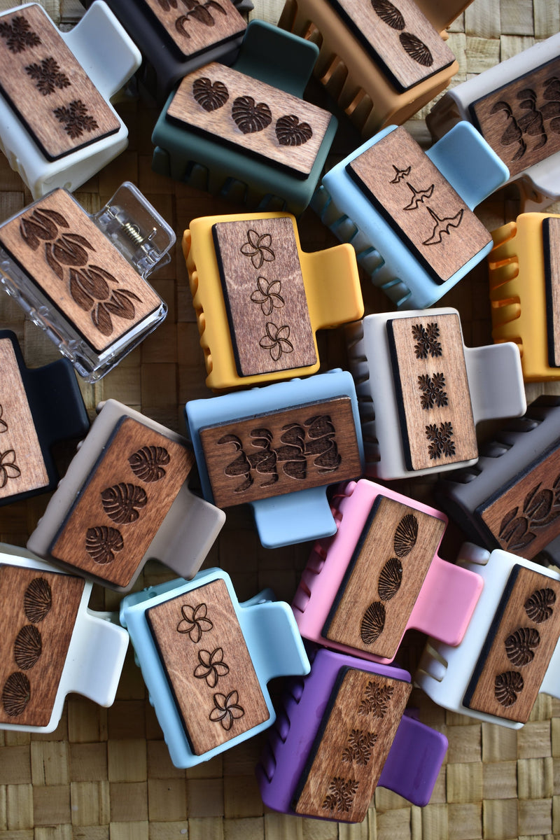 Mini Handmade Wood Clip