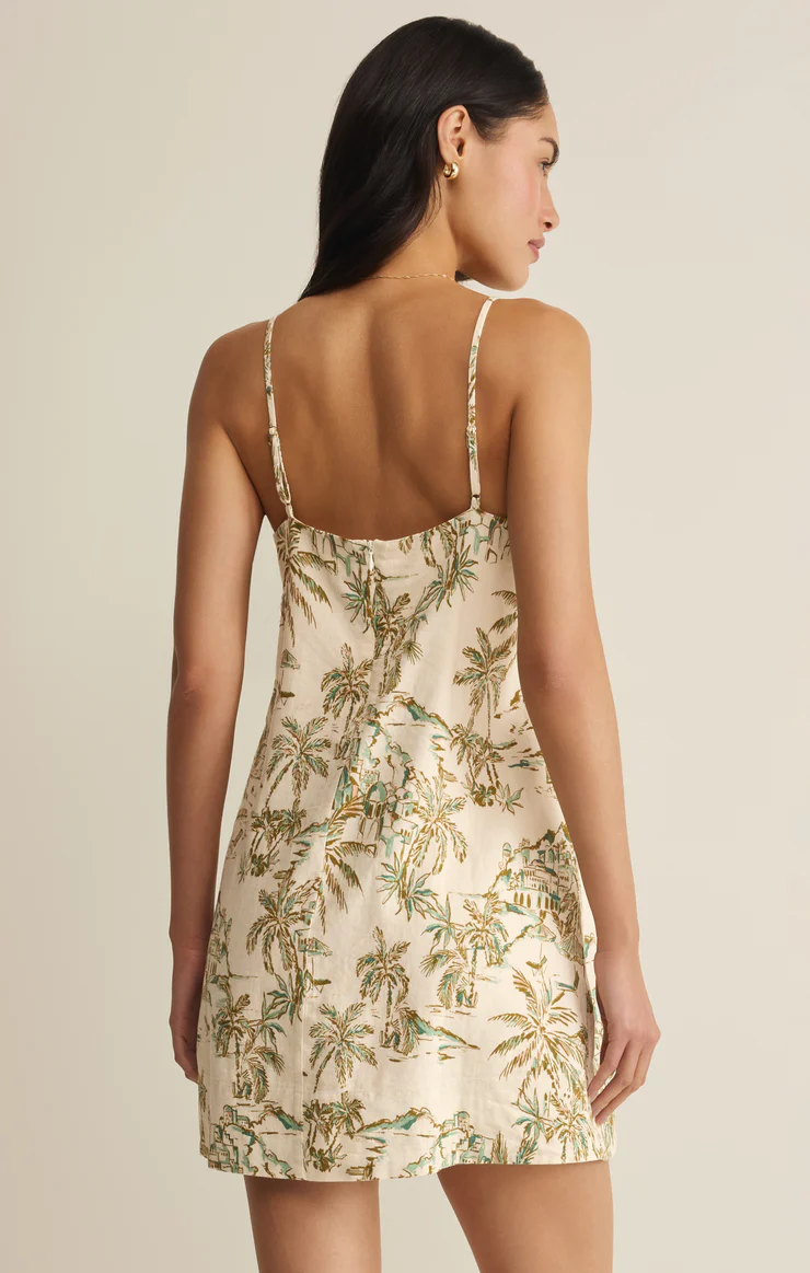 Maude Tiki Tide Dress Island Coconut