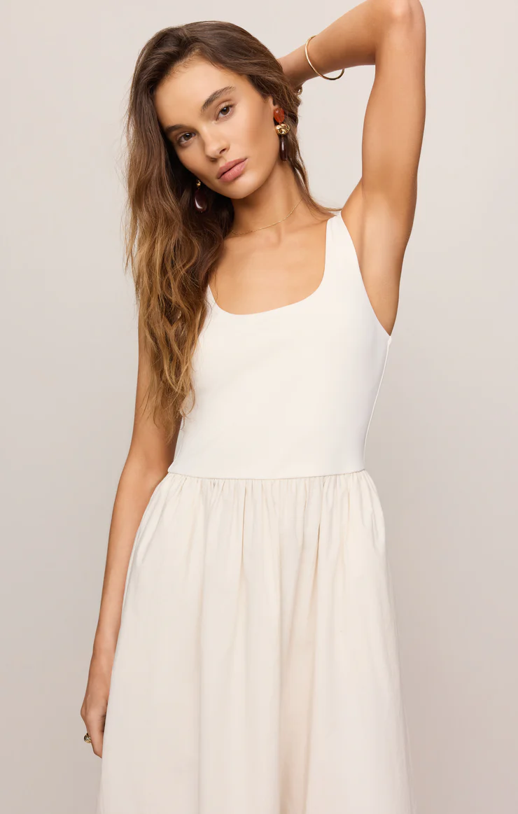 Johanna Midi Dress Cloud