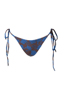 Tie Side Skimpy Bottom Twilight Petal