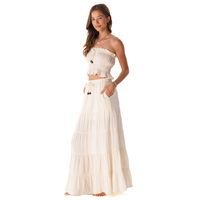 Shipwrecked Maxi Skirt Cream