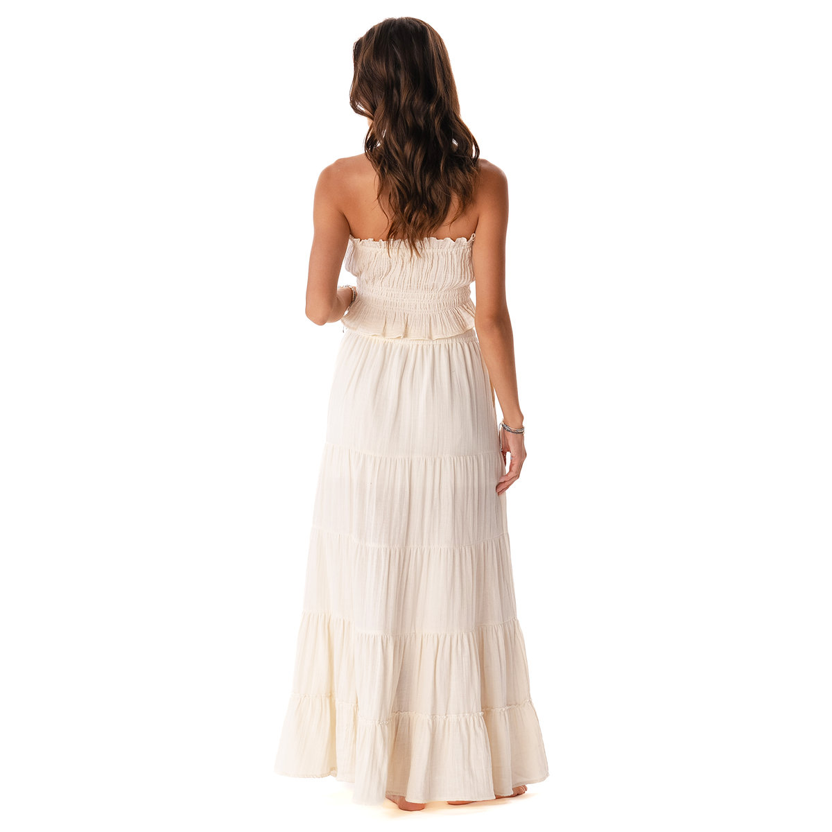 Shipwrecked Maxi Skirt Cream