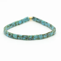 SIERRA GOLD - Tila Bead Bracelets: 6.25 inches - S / Desert Sands